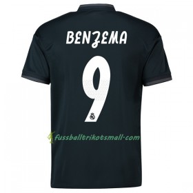 Günstige Fußballtrikots Real Madrid Benzema 9 2018-2019 Kurzarm Auswärts-trikot kaufen